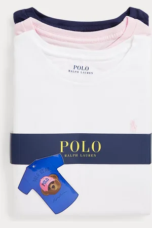 Ralph Lauren 3 camisetas de punto de algodón