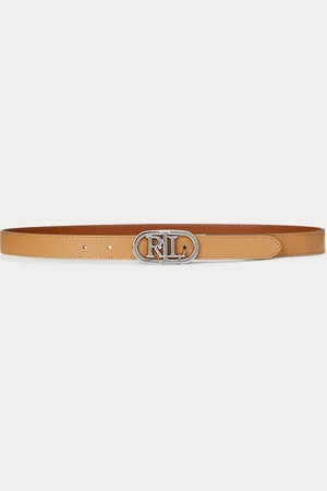 Ralph Lauren Cinturón reversible de piel con logotipo