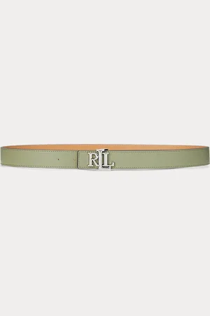 Ralph Lauren Cinturón reversible de piel con logotipo