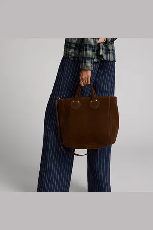 Ralph Lauren Bolso tote de cuero vuelto