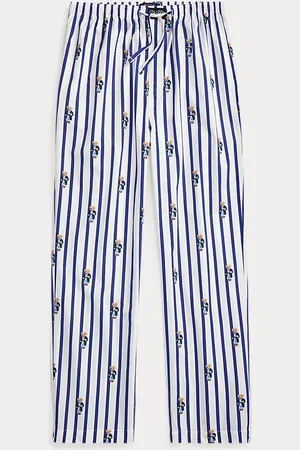 Ralph Lauren Pantalón de pijama de algodón con rayas