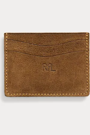 Ralph Lauren Tarjetero de ante de edición limitada