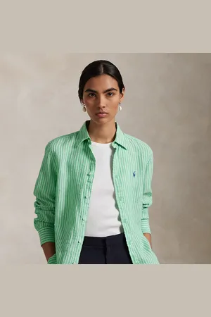 Ralph Lauren Camisa de lino oversize