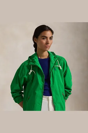 Ralph Lauren Chaqueta de sarga con capucha