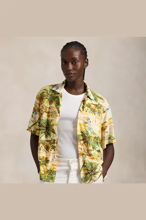 Ralph Lauren Camisa de manga corta tropical