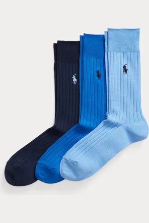 Ralph Lauren 3 pares de calcetines largos de algodón
