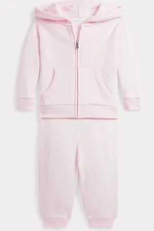 Ralph Lauren Conjunto de jogger y sudadera de felpa