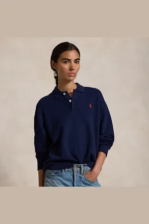 Ralph Lauren Jersey de felpa con cuello Polo