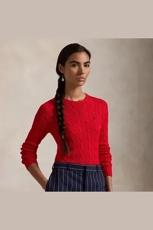 Ralph Lauren Jersey de algodón en punto de ochos