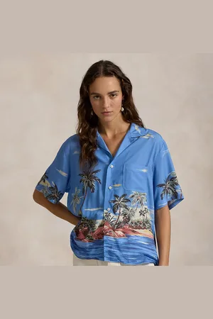 Ralph Lauren Camisa de manga corta tropical