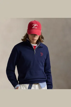 Ralph Lauren Sudadera de rizo con cremallera corta
