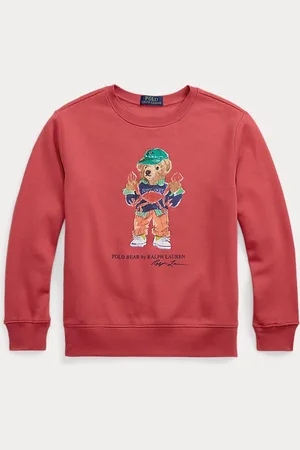 Ralph Lauren Sudadera de felpa con Polo Bear
