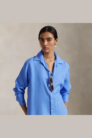 Ralph Lauren Camisa de lino oversize