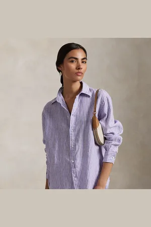 Ralph Lauren Camisa de lino oversize