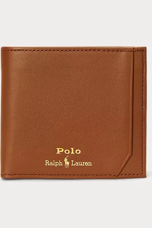 Ralph Lauren Monedero billetera de piel suave