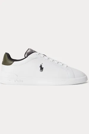 Ralph Lauren Deportiva Heritage Court II de piel