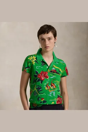 Ralph Lauren Polo de lana de punto con flores