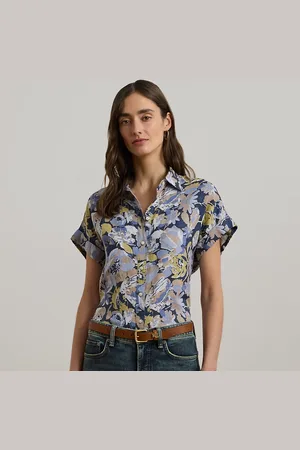 Ralph Lauren Camisa de manga corta con flores