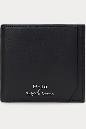Ralph Lauren Monedero billetera de piel suave
