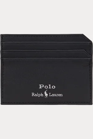 Ralph Lauren Tarjetero de piel suave