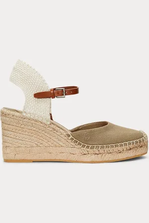 Ralph Lauren Alpargata Robby de loneta y yute
