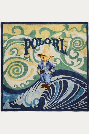 Ralph Lauren Pañuelo de algodón con Polo Bear