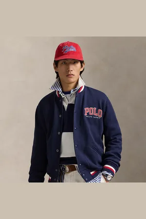 Ralph Lauren Chaqueta de béisbol de felpa
