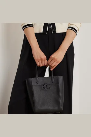 Ralph Lauren Bolso tote Cameryn de piel granulada