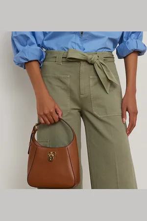 Ralph Lauren Bolso de hombro Tanner pequeño de piel