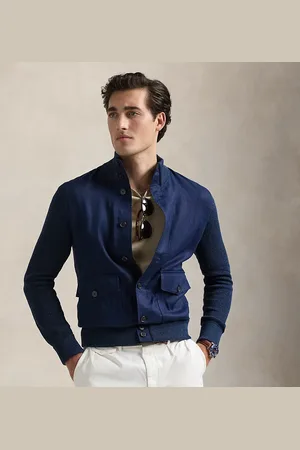 Ralph Lauren Cárdigan de lino híbrido