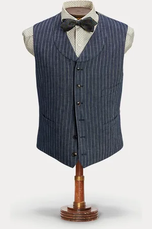 Ralph Lauren Chaleco en espiga con cuello chal