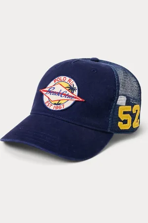 Ralph Lauren Gorra trucker de sarga con parche