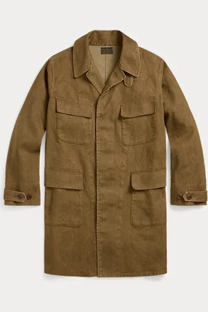 Ralph Lauren Abrigo de paseo de lino revestido