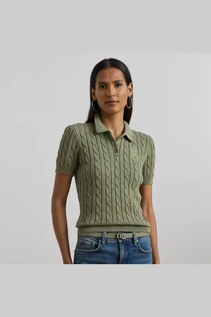 Ralph Lauren Jersey polo de algodón en punto de ochos