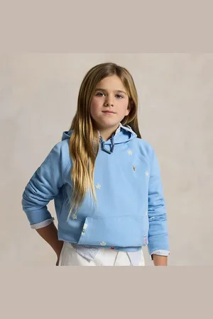 Ralph Lauren Sudadera de felpa de algodón con capucha