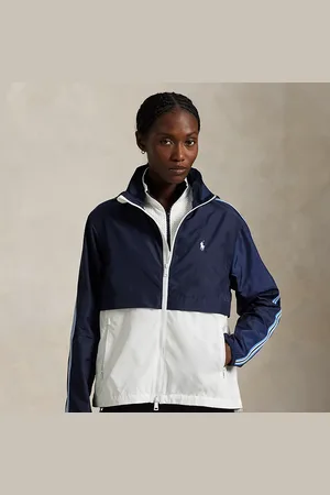 Ralph Lauren Cortavientos bitono con capucha