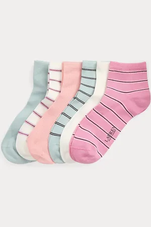 Ralph Lauren 6 pares de calcetines tres cuartos