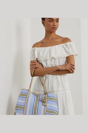 Ralph Lauren Bolso tote Emerie grande de sarga