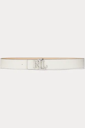 Ralph Lauren Cinturón reversible de piel con logotipo