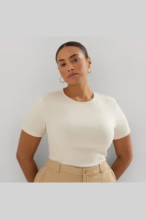 Ralph Lauren Tallas Grandes - Camiseta de algodón elástico
