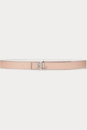 Ralph Lauren Cinturón reversible de piel granulada