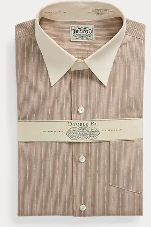 Ralph Lauren Camisa Slim Fit de dobby con rayas