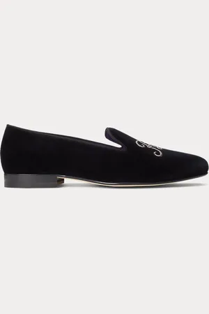 Ralph Lauren Zapatilla de casa Alonzo de terciopelo