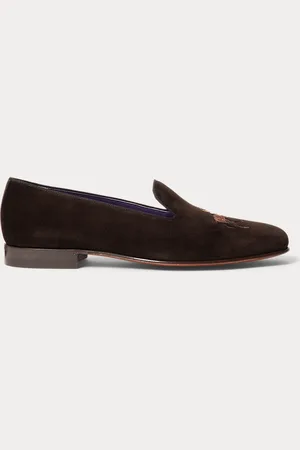 Ralph Lauren Zapatilla de casa Alonzo de terciopelo