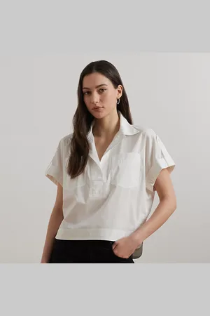Ralph Lauren Camisa de algodón de manga corta