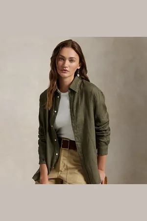 Ralph Lauren Camisa de lino oversize