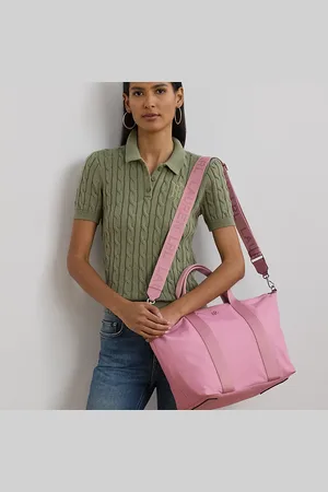 Ralph Lauren Bolso tote Stevie de nailon extragrande