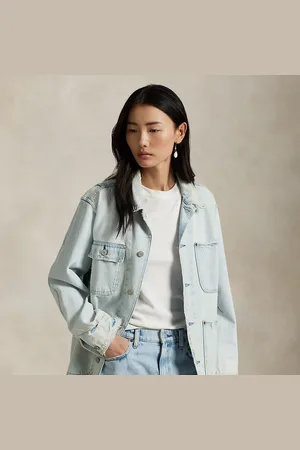 Ralph Lauren Chaqueta funcional vaquera desgastada