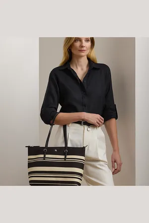 Ralph Lauren Bolso tote Keaton mediano de nailon