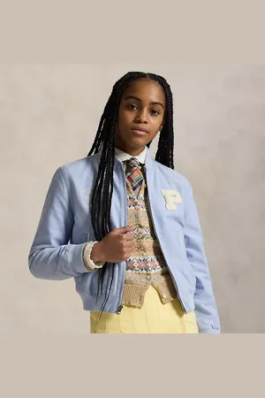 Ralph Lauren Chaqueta de béisbol con Polo Bears